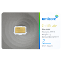 Kaufen Sie einen 1 g LBMA-zertifizierten Goldbarren bei Goldwechselhaus
