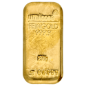 Kaufen Sie einen 250 g Goldbarren mit Zertifikat bei Goldwechselhaus
