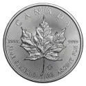 Kaufen Sie die 1 Feinunze Maple Leaf  Silbermünze bei Goldwechselhaus