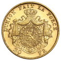 Kaufen Sie die 20 belgische Francs Goldmünze online bei Goldwechselhaus