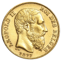 Kaufen Sie die 20 belgische Francs Goldmünze online bei Goldwechselhaus