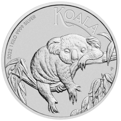 Kaufen Sie den Koala Silber 1 kg online bei Goldwechselhaus