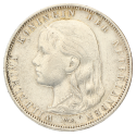 1 gulden Wilhelmina Nederland 1892-1897