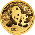 Kaufen Sie die 8 Gramm China Panda Goldmünze bei Goldwechselhaus