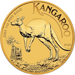 Kaufen Sie die Goldmünze Australian Kangaroo 2024 bei Goldwechselhaus