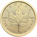 Gold 1/2 OZ Maple Leaf 2024 kaufen bei Goldwechselhaus