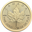 Gold 1/4 OZ Maple Leaf 2024 kaufen bei Goldwechselhaus