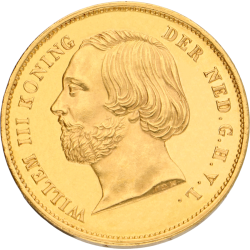 20 gulden Willem III negotie