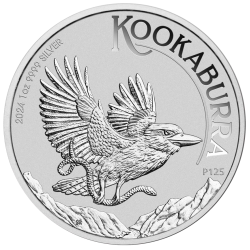 Kaufen Sie den 1 oz Kookaburra Silber 2024 bei Goldwechselhaus
