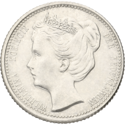 25 cent Wilhelmina Diadeem