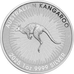 Koop de zilveren Kangaroo 1 oz 2025 bij Goudwisselkantoor