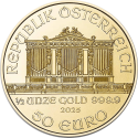 Kaufen Sie den ½ oz Gold Philharmoniker 2025 bei Goldwechselhaus